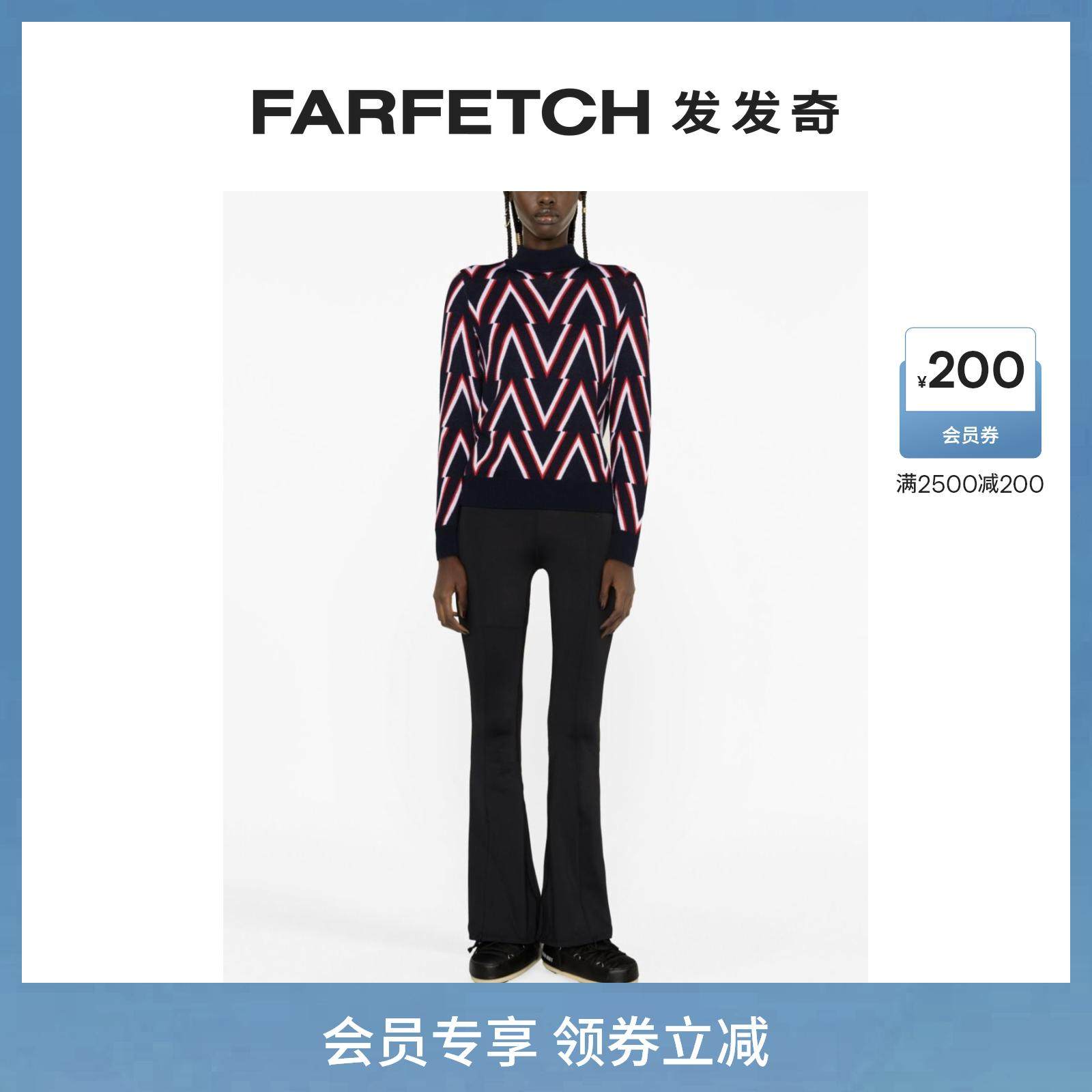 Lady Fusalp Meera herringbone pattern sweater FARFETCH Fat Chic-Taobao