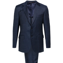 Canali mens plaid single-breasted suit FARFETCH