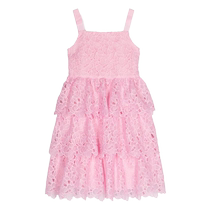 Self-Portrait Kids childrens clothing organza ruffle dress FARFETCH