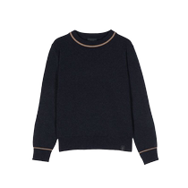 Final Sale]Fay childrens elbow patch knitted sweater FARFETCH