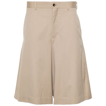 Final Sale]Comme Des Garcons Homme Plus Mens Two-Way Wool Cotton Shorts FA