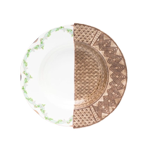 Seletti Unisex Hybrid 2 0 Malao Pattern Printed Bone China Plate FARFETCH