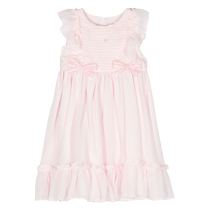 Patachou Childrens Bow Detailed Chiffon Dress FARFETCH