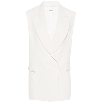 P A R O S H Womens double-breasted vest FARFETCH