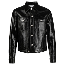 Courreges Mens Faux Leather Buttoned Jacket FARFETCH