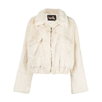 Haculla Womens Signature Eyes Faux Fur Jacket FARFETCH