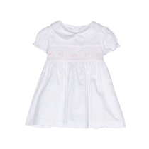 Patachou childrens clothing Peter Pan collar cotton dress FARFETCH