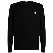 Karl Lagerfeld Mens Ikonik Merino Wool Sweater FARFETCH