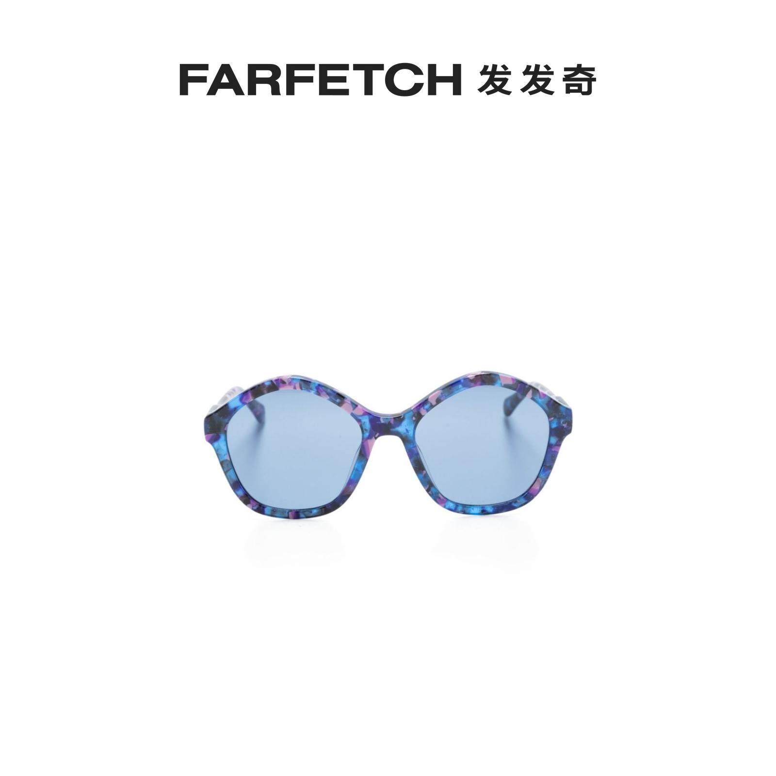 Chloe Children's Clothing Hawksbill Round Frame Glasses FARFETCH Hair Chic-Taobao