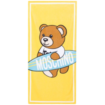 Moschino unisex Teddy-Bear pattern beach towel FARFETCH
