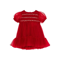 Tutu Du Monde childrens clothing Serephine tulle patchwork dress FARFETCH