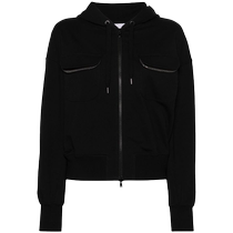 Brunello Cucinelli Womens Monili Bead Detailed Zip Hoodie