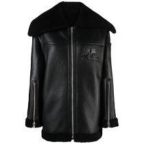 Courreges womens oversized bomber jacket FARFETCH