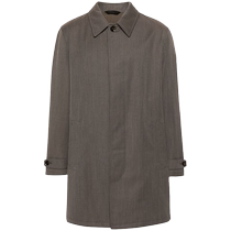 Brioni mens single-breasted wool coat FARFETCH