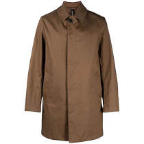 Mackintosh mens Cambridge button-breasted cotton raincoat FARFETCH