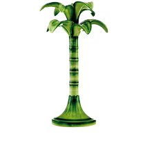 Les-Ottomans Unisex Palm Large Candle Holder FARFETCH