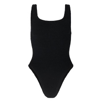 Same style as stars] Swimming swimsuit Hunza G womens square neck one-piece swimsuit FARFETCH
