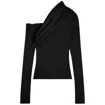 Courreges womens logo embroidered knitted sweater FARFETCH