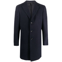 Canali mens single row of buttoned wool coat FARFETCH hair chic
