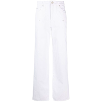 Isabel Marant Etoile Womens Straight Fit Cotton Jeans FARFETCH