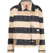 Final Sale]Fay Womens 3-Ganci Striped Jacket FARFETCH