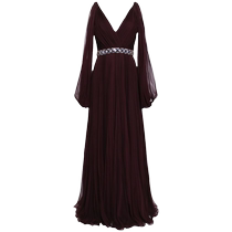 Jenny Packham Womens Rapture Off-Shoulder Dress FARFETCH
