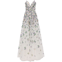 SAIID KOBEISY Womens Beaded Tulle Dress FARFETCH