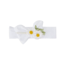 Monnalisa childrens clothing flower patch floral hair with FARFETCH hair chic