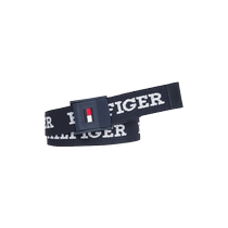 Tommy Hilfiger childrens logo embellished slide buckle belt FARFETCH