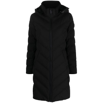 Discount] Michael Michael Kors Womens Herringbone Pattern Quilted Hooded Jacket