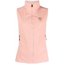 ROSSIGNOL Golden Rooster Womens Label Stand Collar Vest FARFETCH
