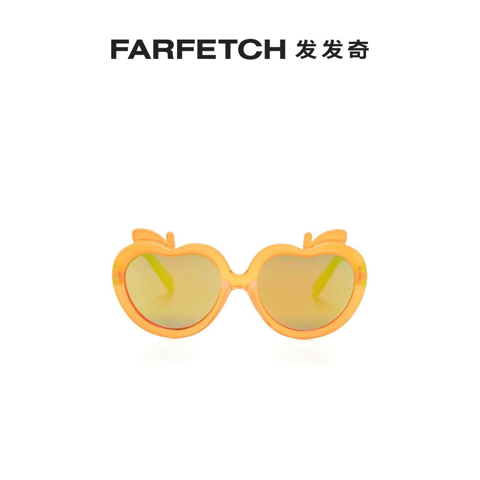 Molo Children Dress Colored Lenses Asymmetrical Sunglasses FARFETCH Hair Chic-Taobao