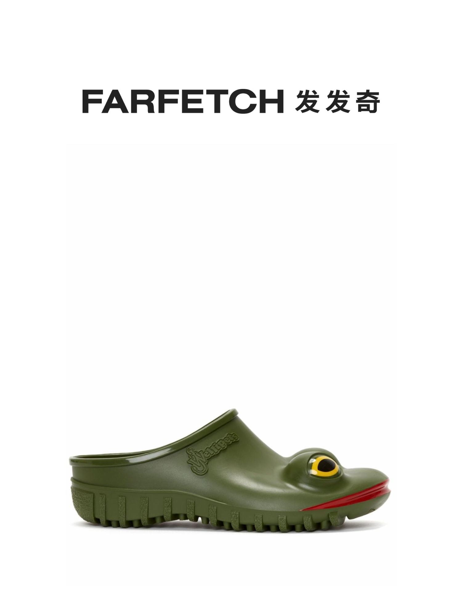 JW Anderson Men And Women General X Wellipets Frog Round Head Sandals FARFETCH Hair Chic-Taobao