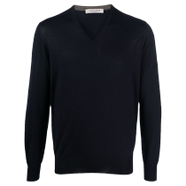 LA FILERIA Mens Cotton Knitted Sweater FARFETCH