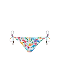 VILEBREQUIN Womens Happy Flowers Printed Side Tie Bikini Briefs