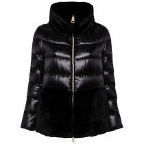 Herno Womens Faux Fur Quilted Down Jacket FARFETCH