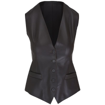 Akris womens V-neck leather vest FARFETCH