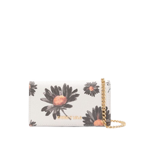 Bimba y Lola Womens Daisy Print Chain Wallet FARFETCH