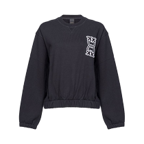 Pinko Womens Love Birds Appliqué Cotton Sweatshirt FARFETCH