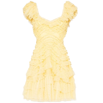 Needle Thread Womens Lola Ruffle Mini Dress FARFETCH