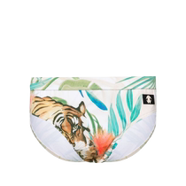 Roberto Cavallis RC sticker imprimé tiger maillot de bain FARFETCH Fat Chic