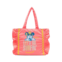 Billieblush童装x Disney Minnie 刺绣托特包FARFETCH发发奇