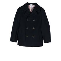 Thom Browne childrens double-breasted sailor jacket FARFETCH