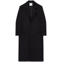 Courreges unisex long tailored wool blend coat FARFETCH