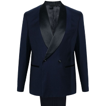 Manuel Ritz Mens Thousand Bird Grow pattern single-row buttoned suit FIARFECH cheveux chic