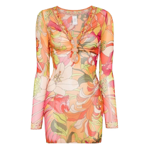 Ms. Camilla The Flower Child Society beach cover-up dress FARFETCH