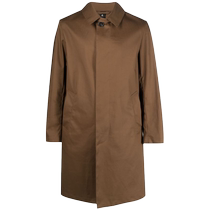 Mackintosh男士Manchester 排扣棉雨衣FARFETCH发发奇