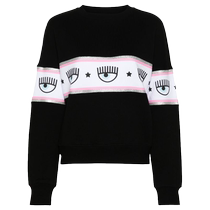 Chiara Ferragni womens logo printed cotton sweatshirt FARFETCH