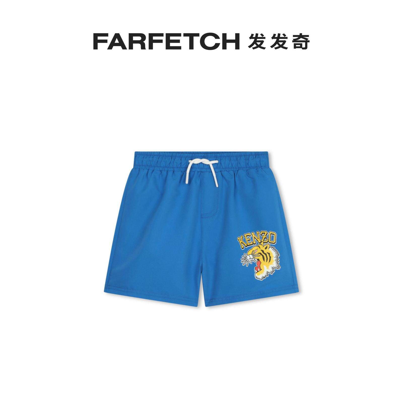 Kenzo Tong costume Tiger pattern printed swimsuit FARFETCH Fat Chic-Taobao