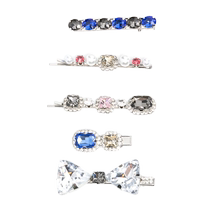 Monnalisa childrens clothing crystal-embellished hair clip set FARFETCH